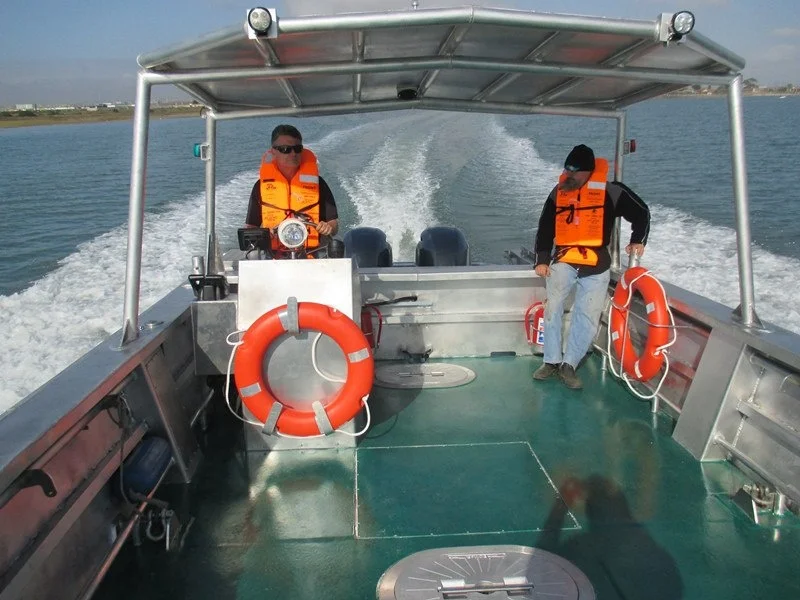 
12m Commercial survey standard aluminum commercial landing craft barges 