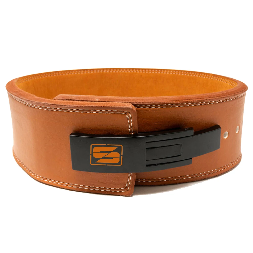 Heavy Duty Top Quality Custom Made Weightlifting Gym Training Lever Buckle Belts For Fitness & Bodybuilding