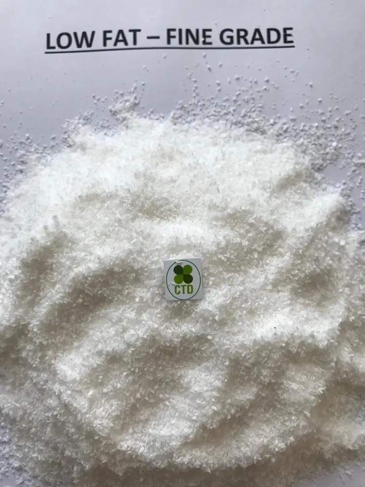 
DESICCATED COCONUT HIGH FAT /LOW FAT 