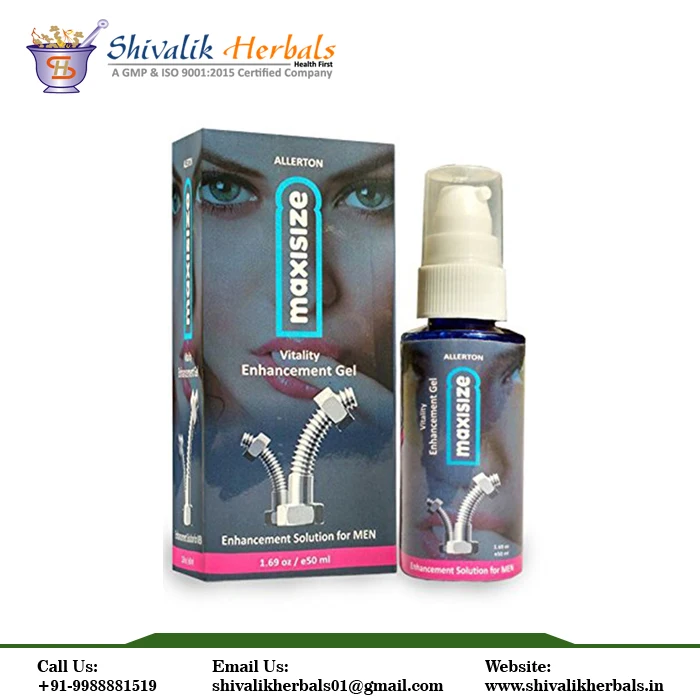 Травяные гели для увеличения пениса из Индии