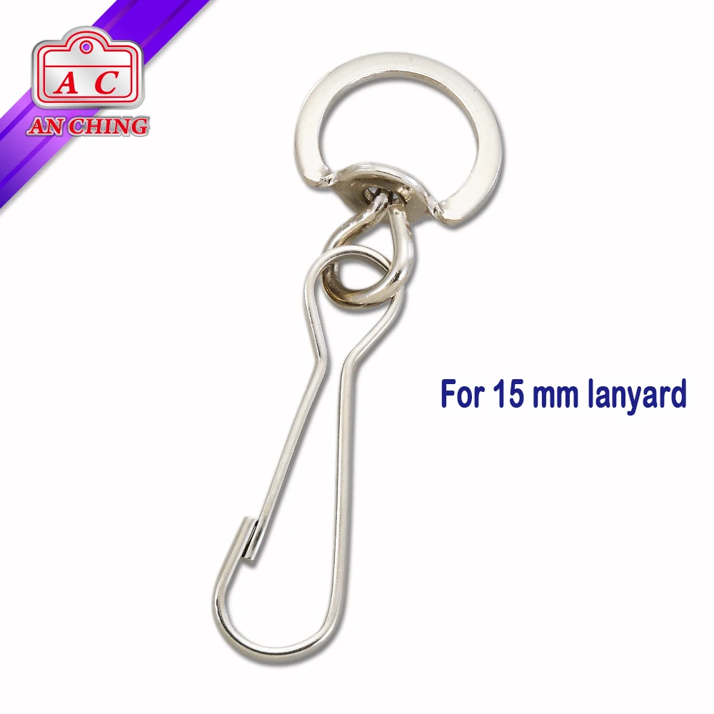 Metal Trigger Swivel Snap J Hook for Lanyard