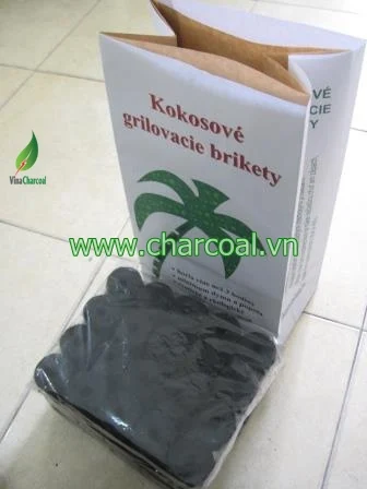Coconut shell charcoal for Grilling BBQ in restaurant for many markets best price