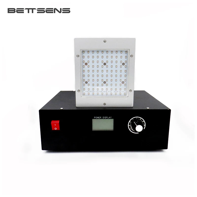
High intensity 365nm 395nm led light curing box 