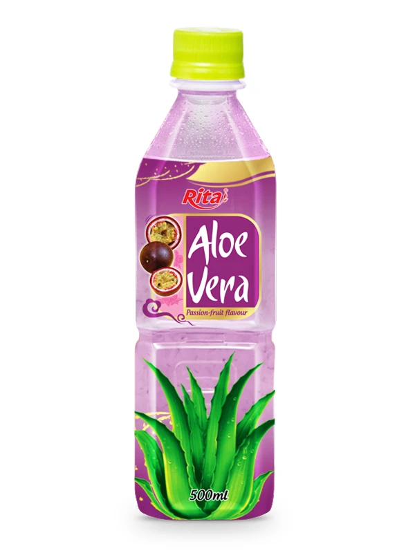 500ml Pet Bottle Raspberry Flavour Aloe Vera Drink Vietnam Natural Provide Vitamins Minerals Amino Acids And Antioxidants