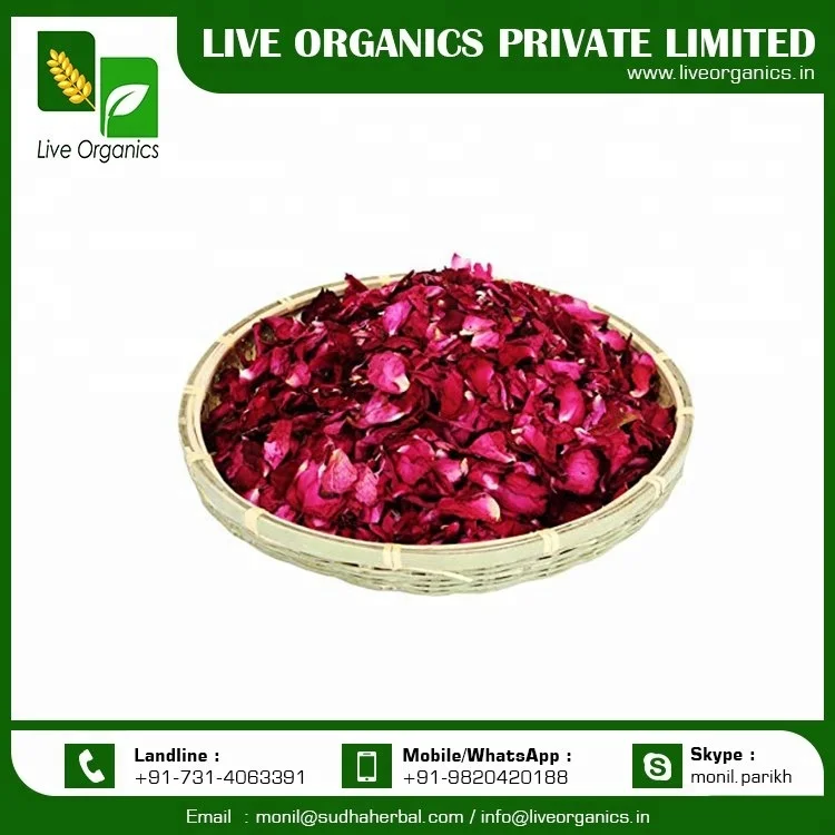 Dried Red Rose Petals at Lowest Price
