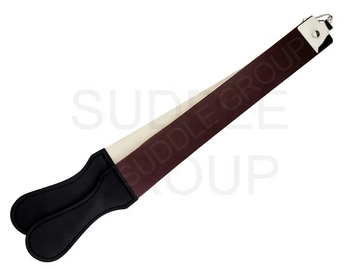 REAL NATURAL COWHIDE LEATHER DOUBLE LAYER HANGING BARBER STROP STROPS STRAIGHT SHAVING RAZORS KNIFE CHISEL SHARPENING HONING