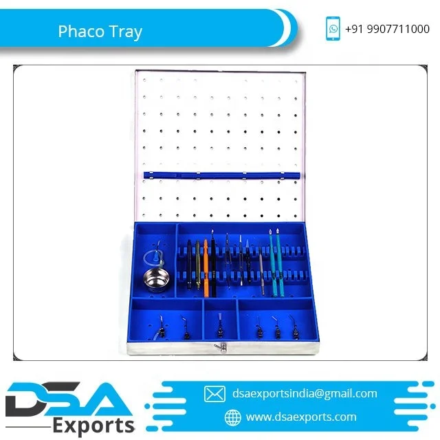 Artificial Eye Medical Ophthalmic Surgical Instruments Sterilization Tray