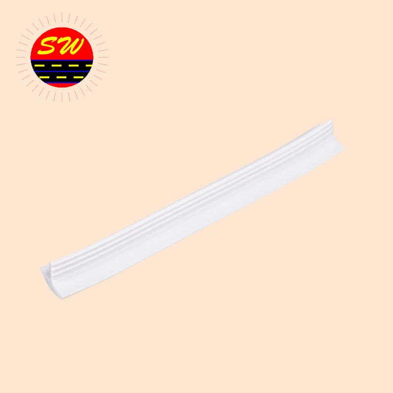 Extrusion Plastic PVC/PP/PE Cold Extrusion Hardness Plastic Profile Panel for Office Desk/Curtain Rod