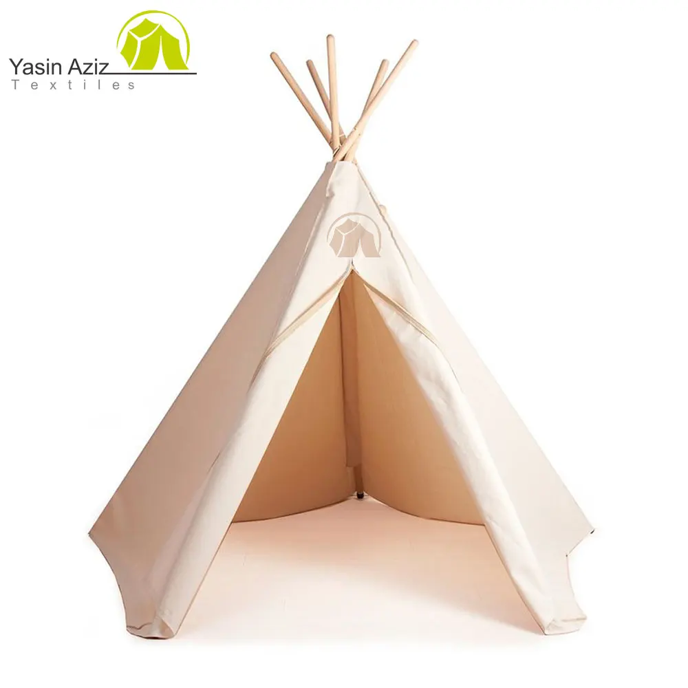 
Cotton Canvas Tipi Tents 
