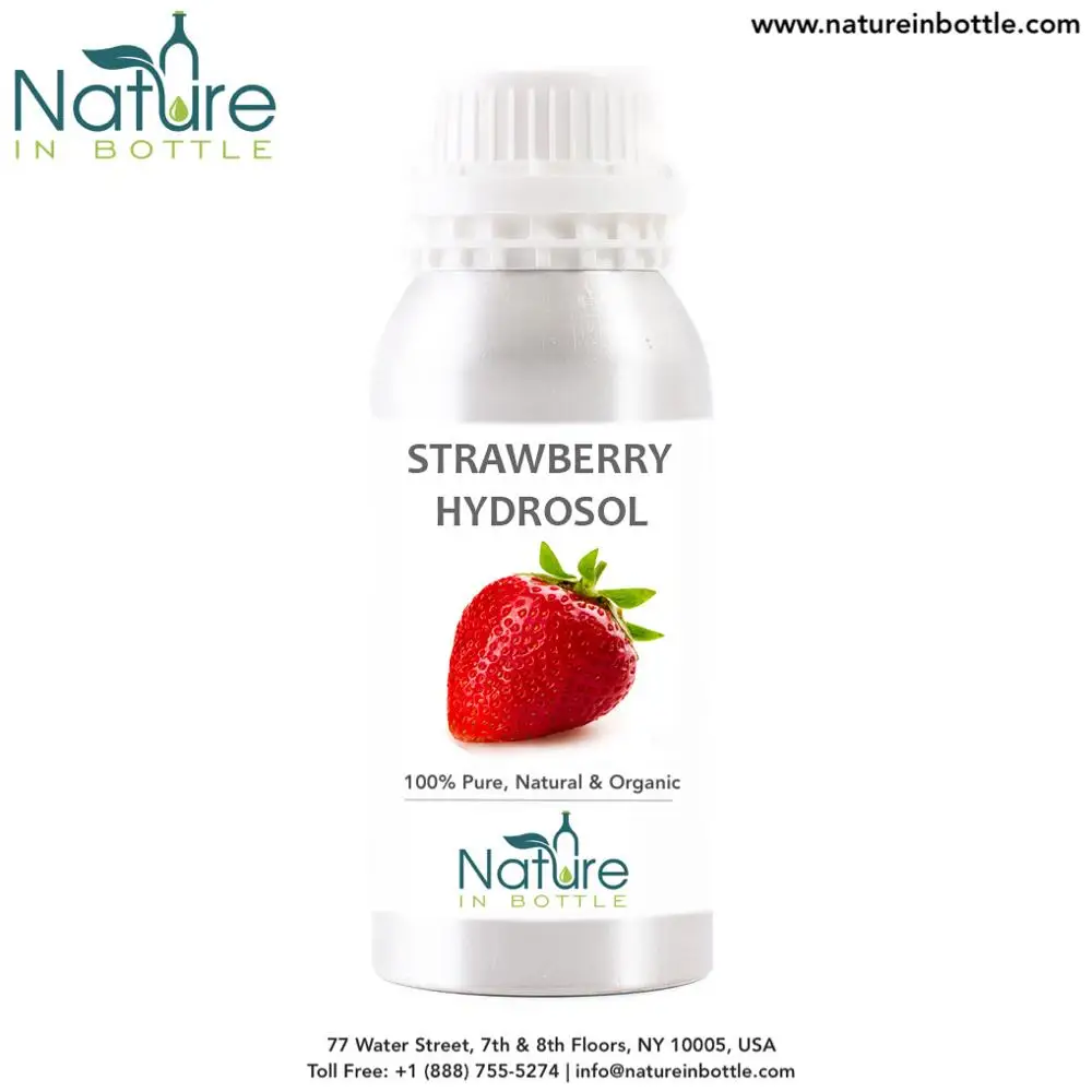 Organic Strawberry Hydrosol | Strawberry Fruit Water - 100% Pure and Natural at bulk wholesale prices