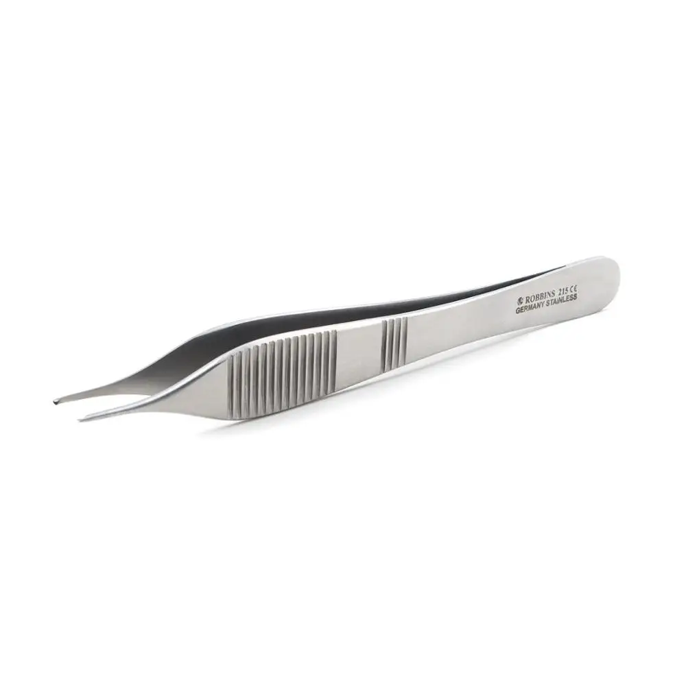 Adson Tissue Forceps 12cm German Stainless Steel Dissecting Instrument Manual Power Source Safety Standard-MOL