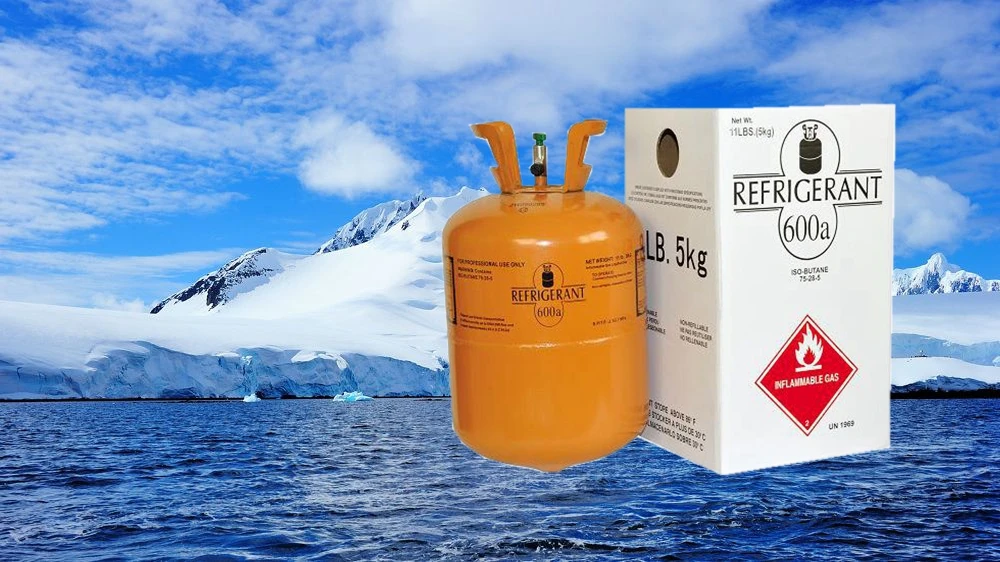 
Isobutane in refrigerator, freezer, cold drink machine r600a 