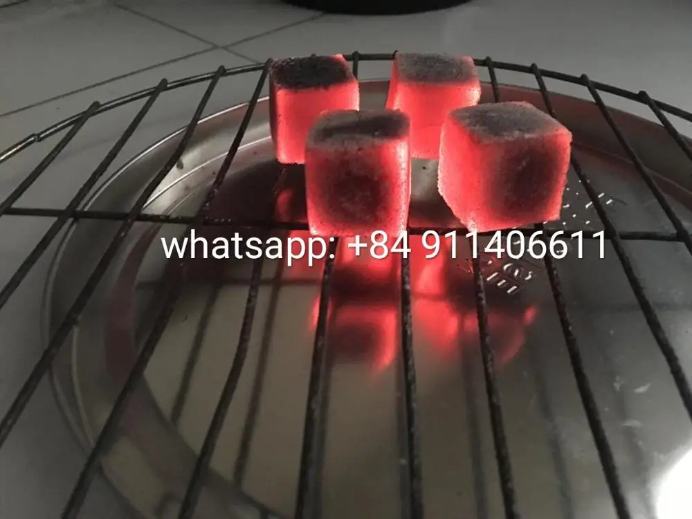 SHISHA/HOOKAH CHARCOAL MADE BY  100% COCONUT SHELL VIETNAM / SNOW ASH  WHATSAPP +84911406611