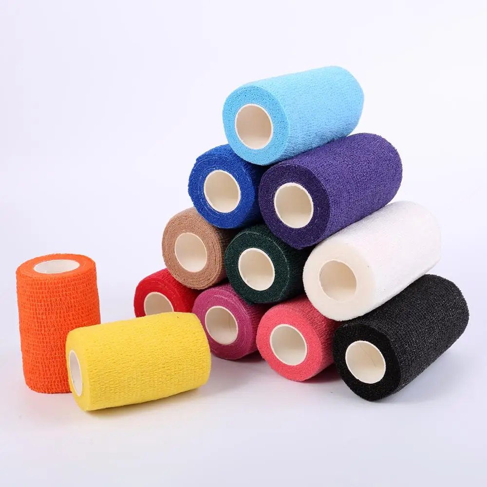 
Horse racing equestrian vetwrap Cohesive Bandage Multi Colors For Equine 
