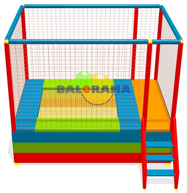 SINGLE JUNIOR TRAMPOLINE, trampoline park, commercial trampoline