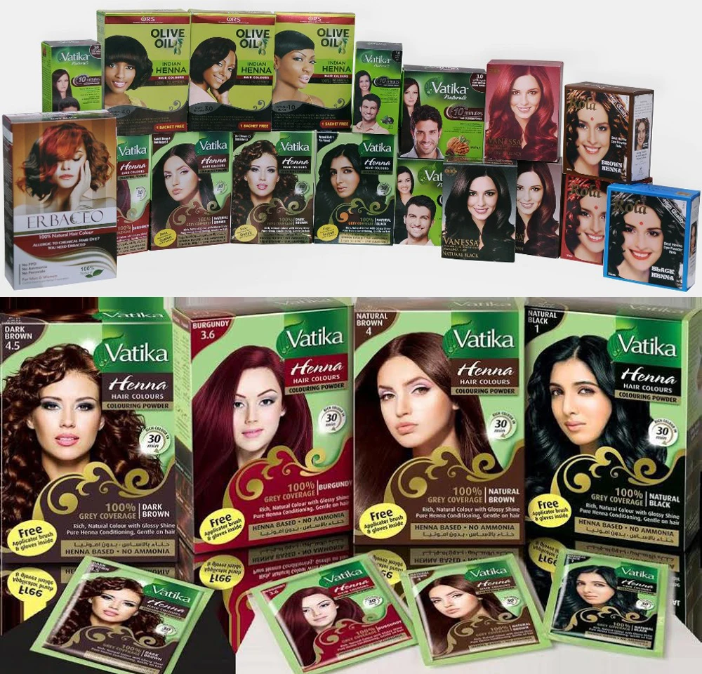 Травяная краска хной подходит для любого тона кожи лучше всего удаления перхоти и лечения падения волос