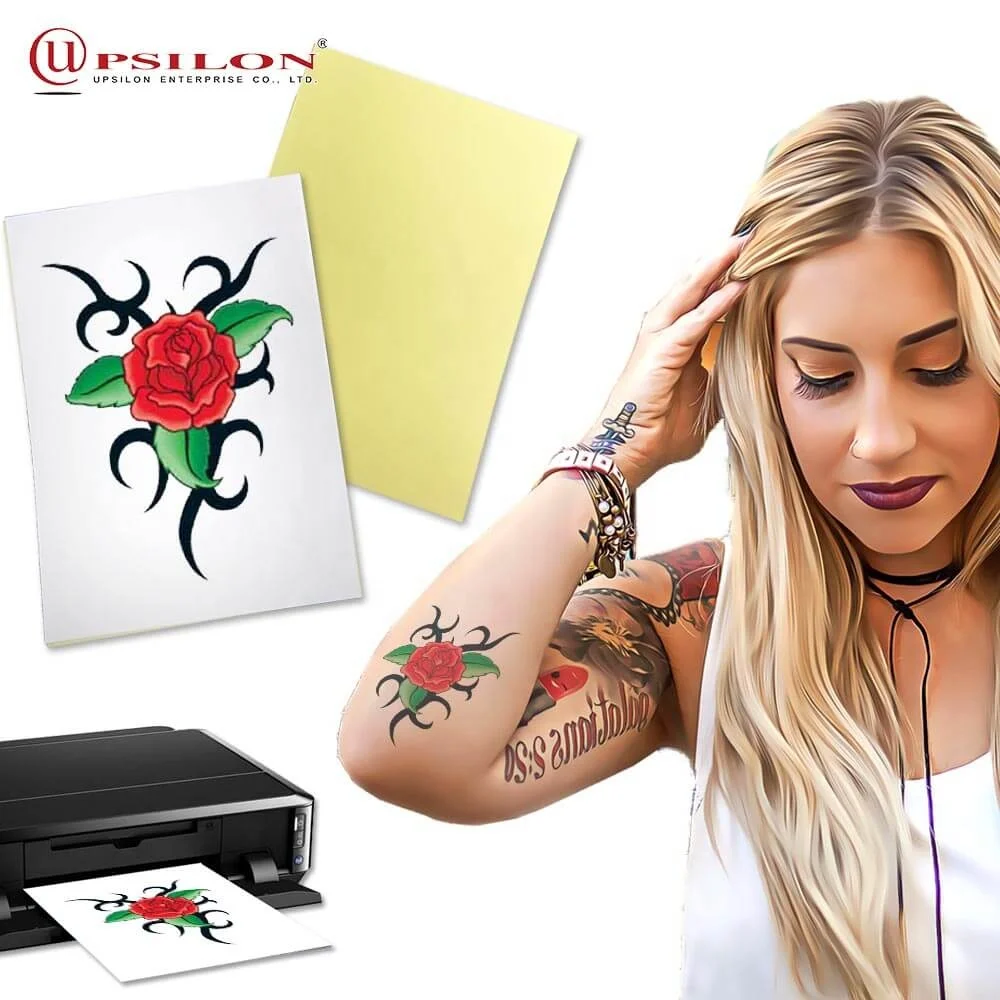 
Blank Inkjet Printer Permanent Tattoo Sticker 