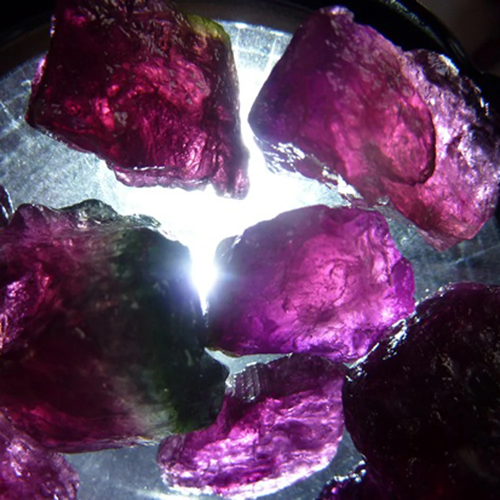 Light Pink Tourmaline facet grade clean stones