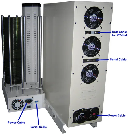 Hera 3 Automated Standalone Blu-Ray CD DVD Duplicator, 3 Drives w/ 500GB HDD, PC-Link software & 330 Disc Capacity