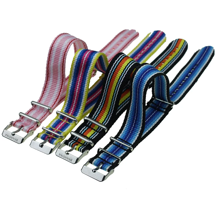
High Quality Military Sport Fabric Nato Wrist Watch Straps 