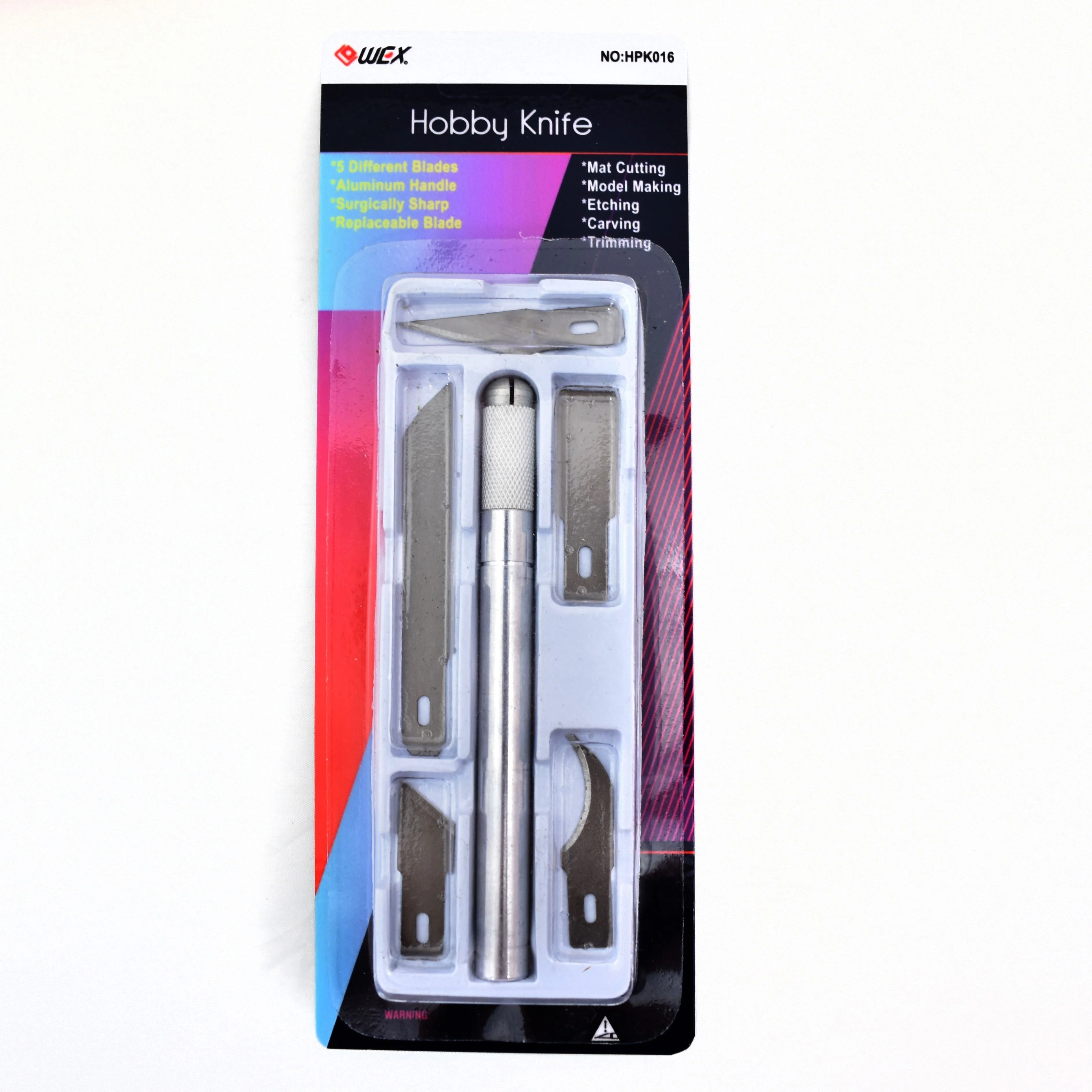 MADE IN TAIWAN Professional Precision Craft Tools knife set with 5 different blades art hobby craft knife