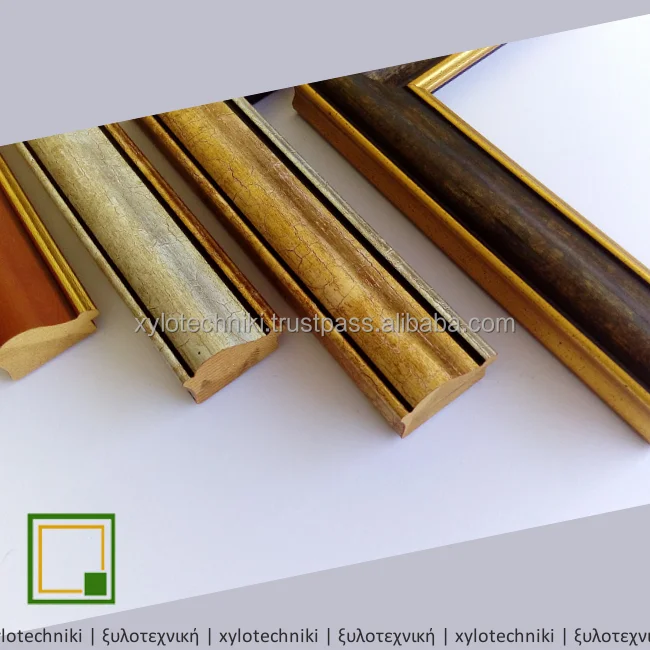 
Canvas frame wooden moulding, classic frame design 