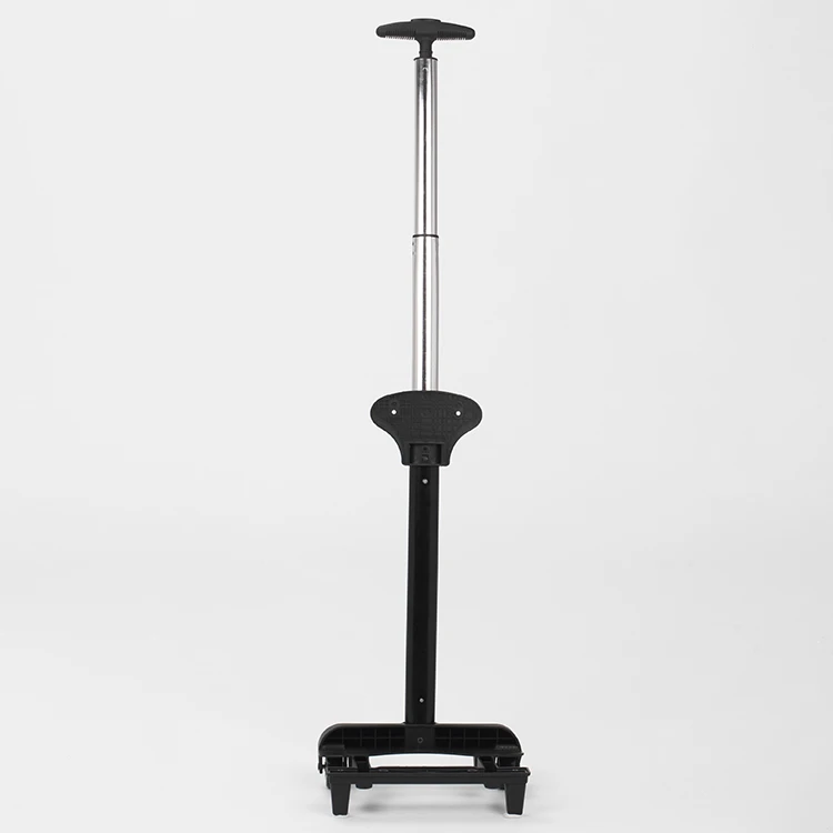 Telescopic Luggage Aluminum Single Trolley Handle With Wheels Travel Bags Handle Parts For School Bag Backpack