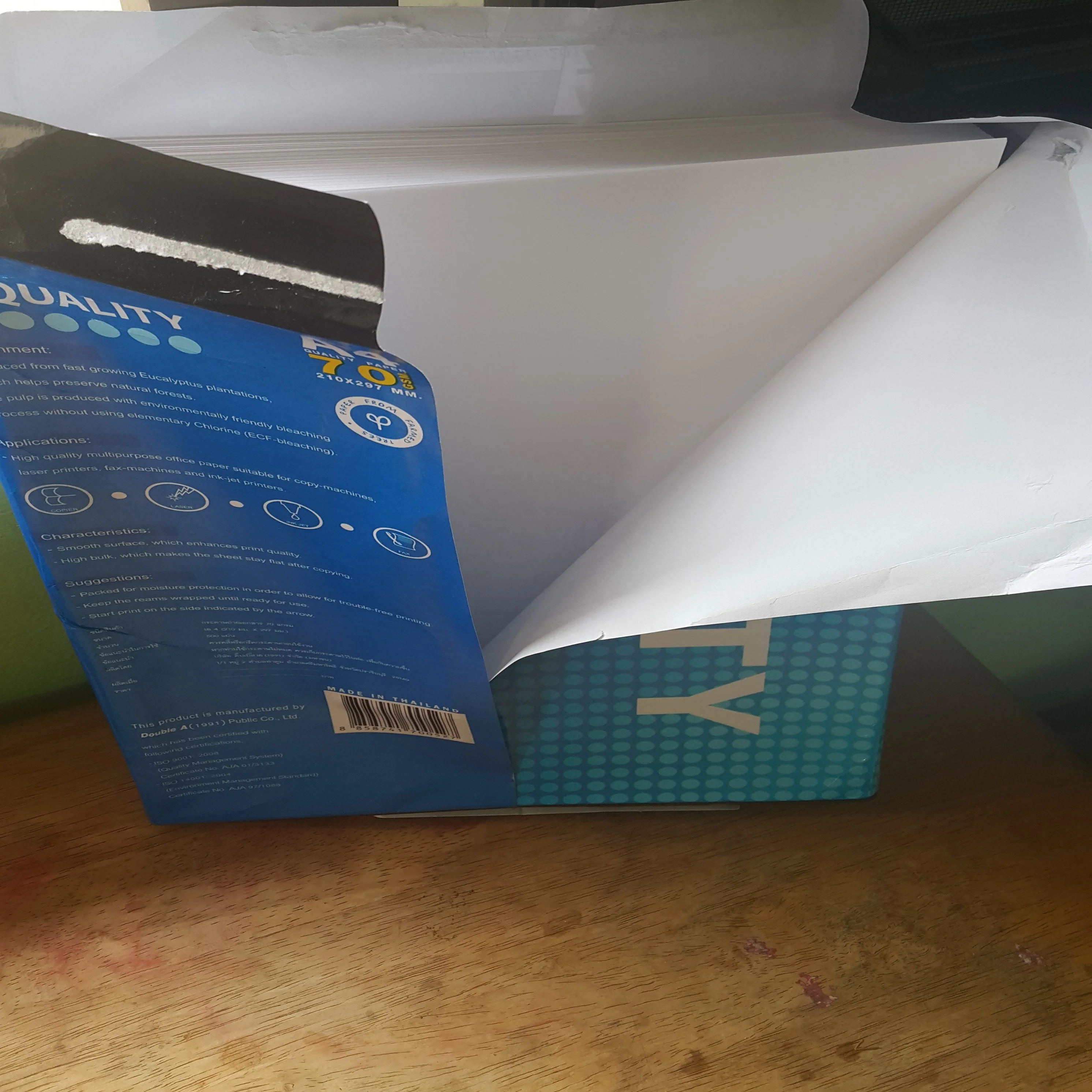 Decorating Colourful A4 Copy Pearl Paper OEM Customized Wood Packing Pulp Handcraft Color Weight Material Virgin Origin Type Opp