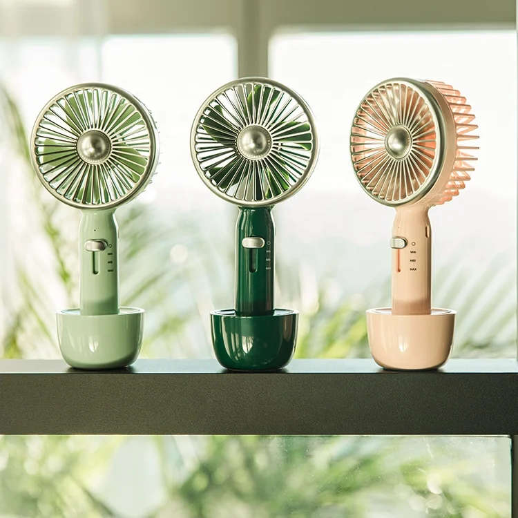
Oldschool style fashionable lady USB portable small fan with stand Mini fan 