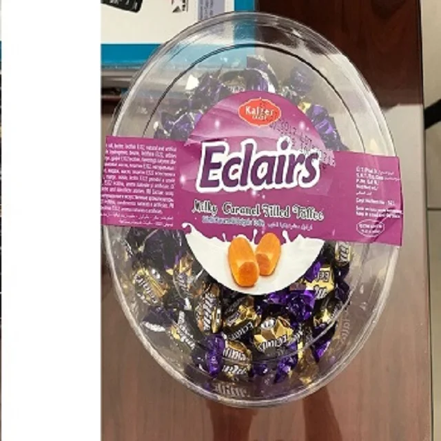 Конфеты в карамельной глазури, заполненные конфетами из Турции, молочного эклерита, лесной орех, какао, кремовые конфеты