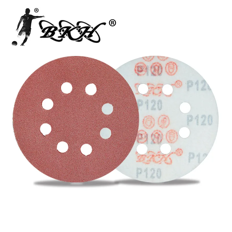BKH Yellow Color Sanding Disc For Power Tool Sanding Paper Abrasive Disc Sand Paper