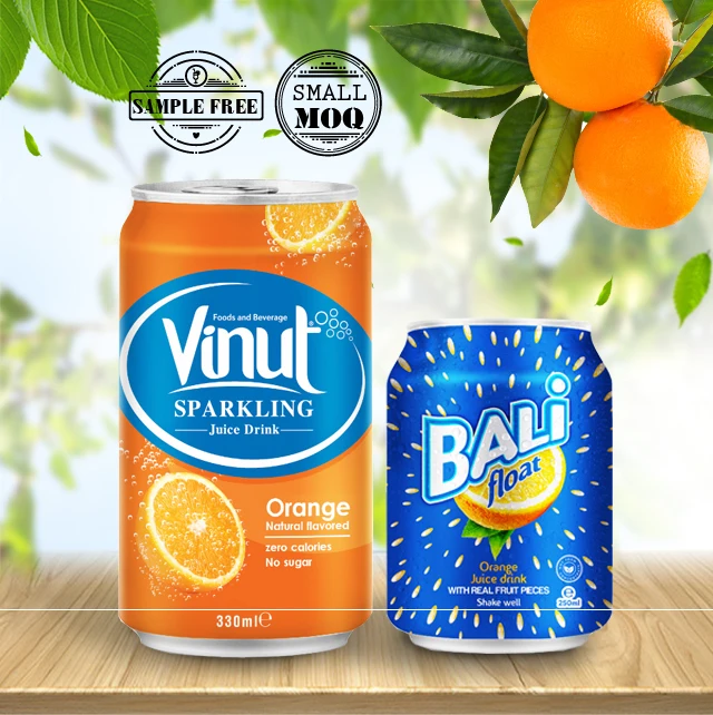 Orange pulpy Juice Drink Series orange fruit juice