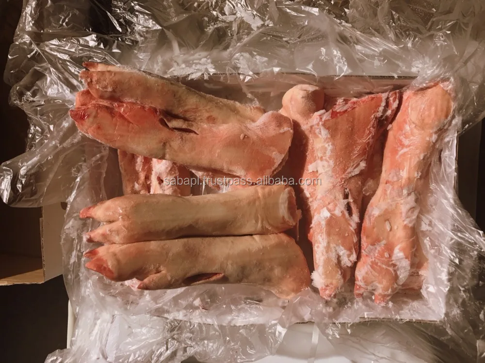Wholesale Frozen Pork Front  Hind Feet Pig Leg For Sale