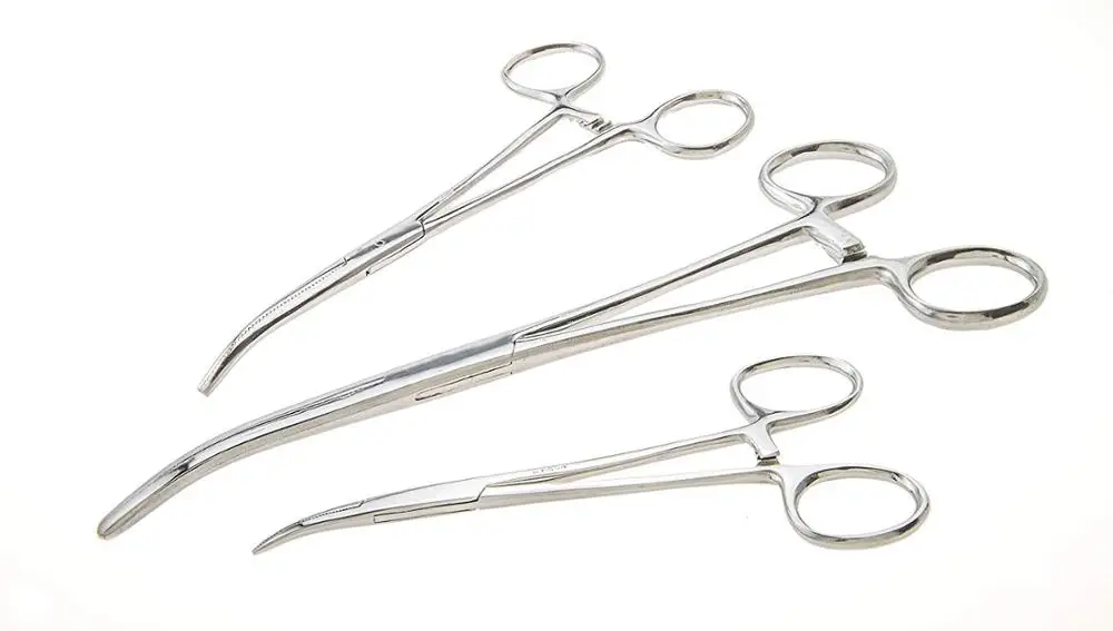 Surgical Forceps Set Mosquito Kelly Crile Peon Forceps Clamps Set Stainless Steel Surgical Instruments