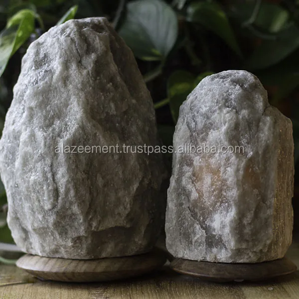 Himalayan Black Natural Shape Crystal Rock Salt Lamp