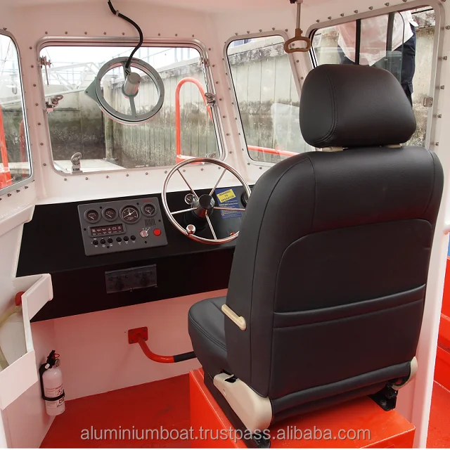 
Quality Solid Steel Small Pilot Tug Work Boat With A Sturdy Static Bollard Pull For Sale 