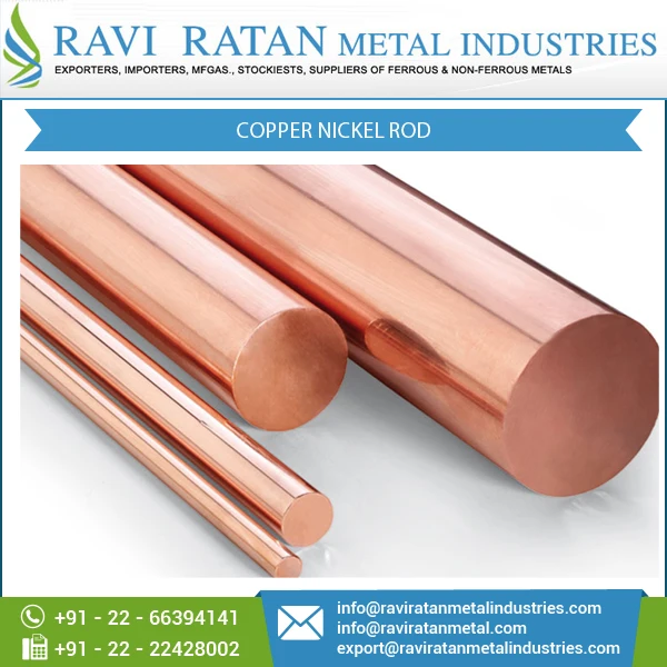 Excellent Durable and Reliable Copper Nickel Rod/ Bar at Factory Price