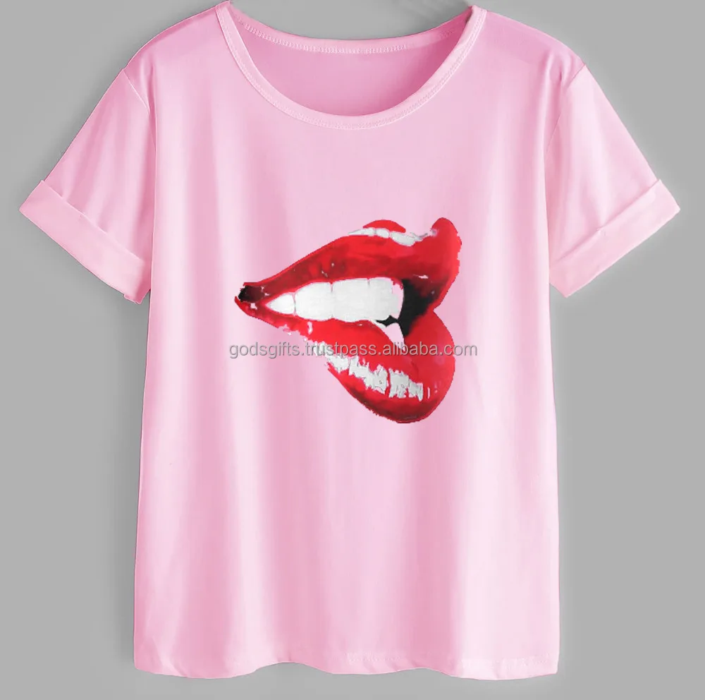 oem design custom printing wholesale 100% cotton t shirt women lady t-shirt Oem design camouflage print t-shirt crew neck mens