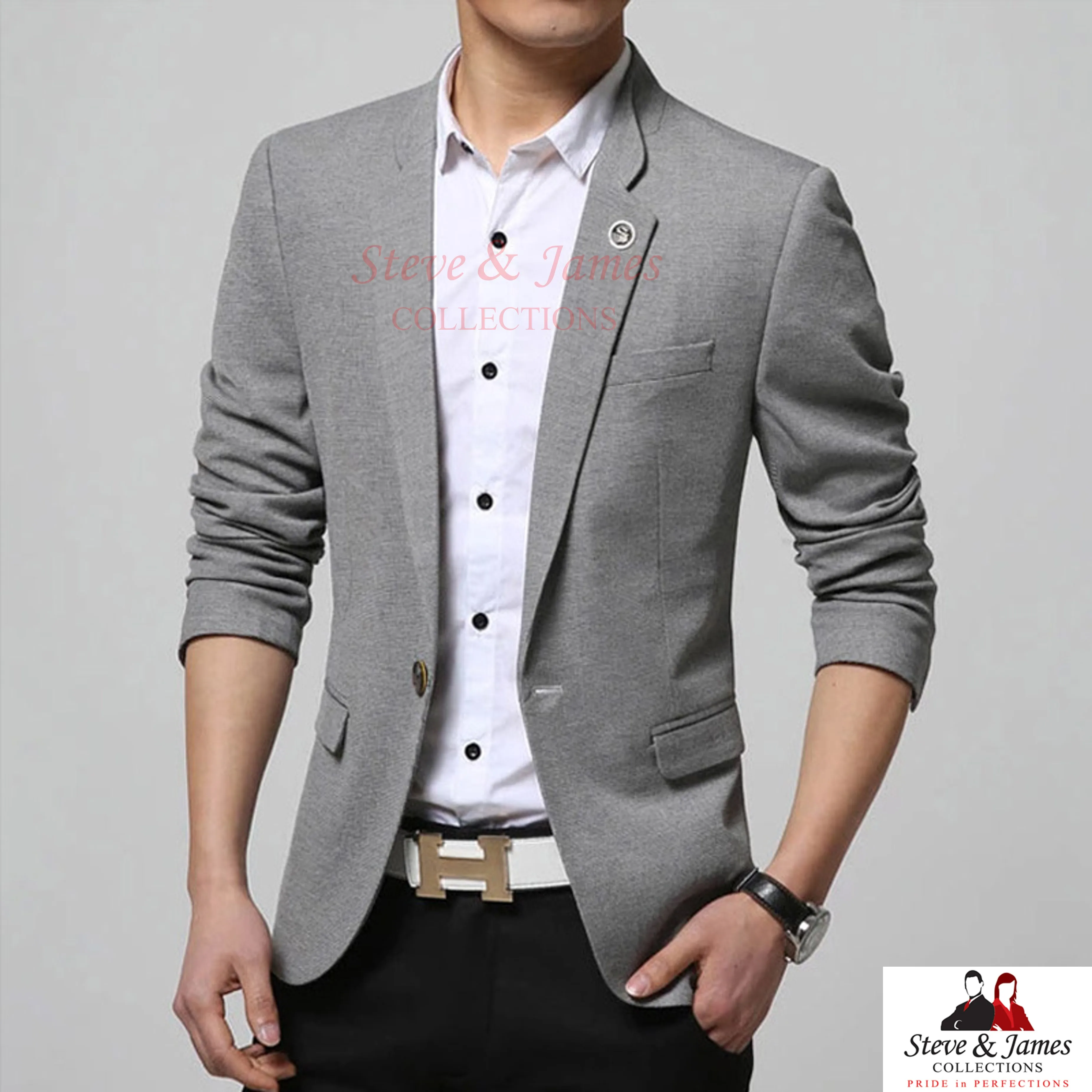 
2021 Best seller Business & Casual Tailor Made Suits for men from Steve & James 