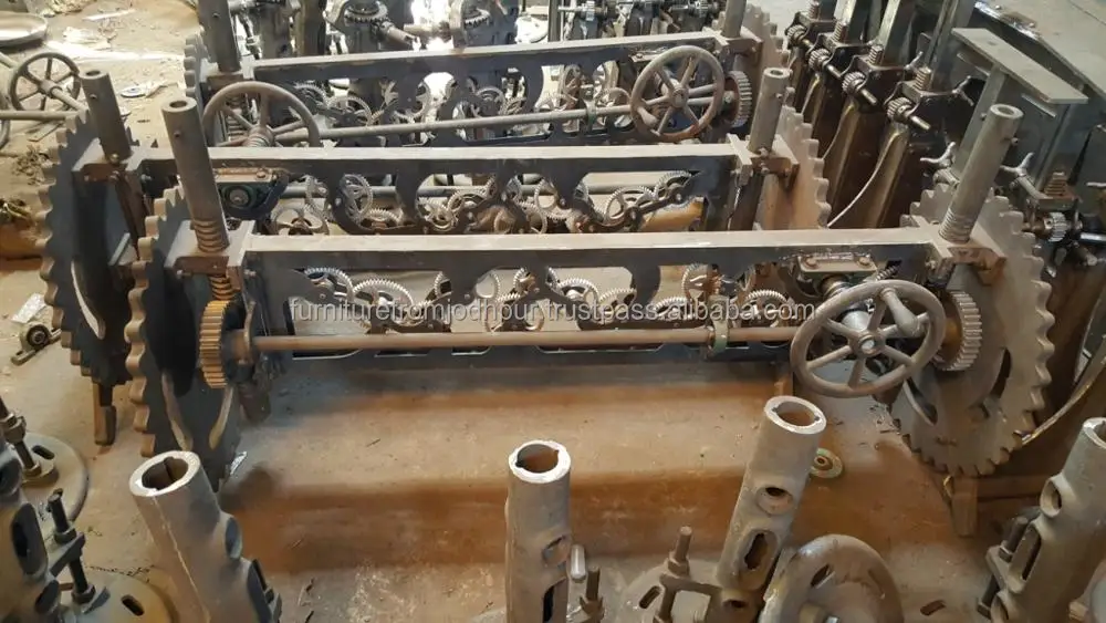 Industrial Crank Table Dining Room Furniture Home Furniture Metal Antique Iron Adjustable (height)