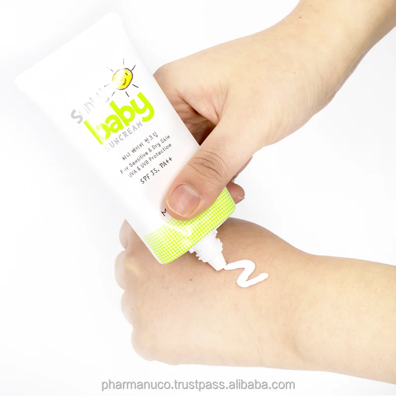 OEM ODM SUNNY BABY SUNCREAM SPF 35 PA++ Sunscreen from South Korea