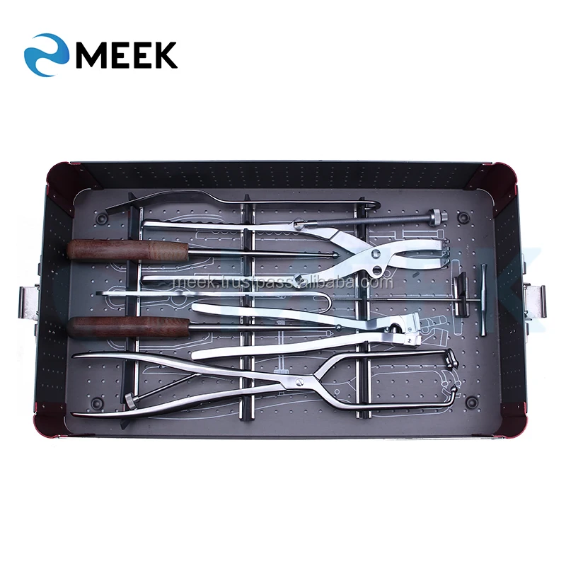 Factory Price Orthopedic Pelvic Reconstruction Plate Instrument Set Kit Implant Trauma Ortho Plates Stainless Steel High Quality