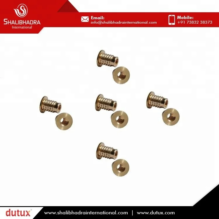 Top Quality Double Hex Brass Insert Nuts Brass Insert Nuts at Wholesale Price from India