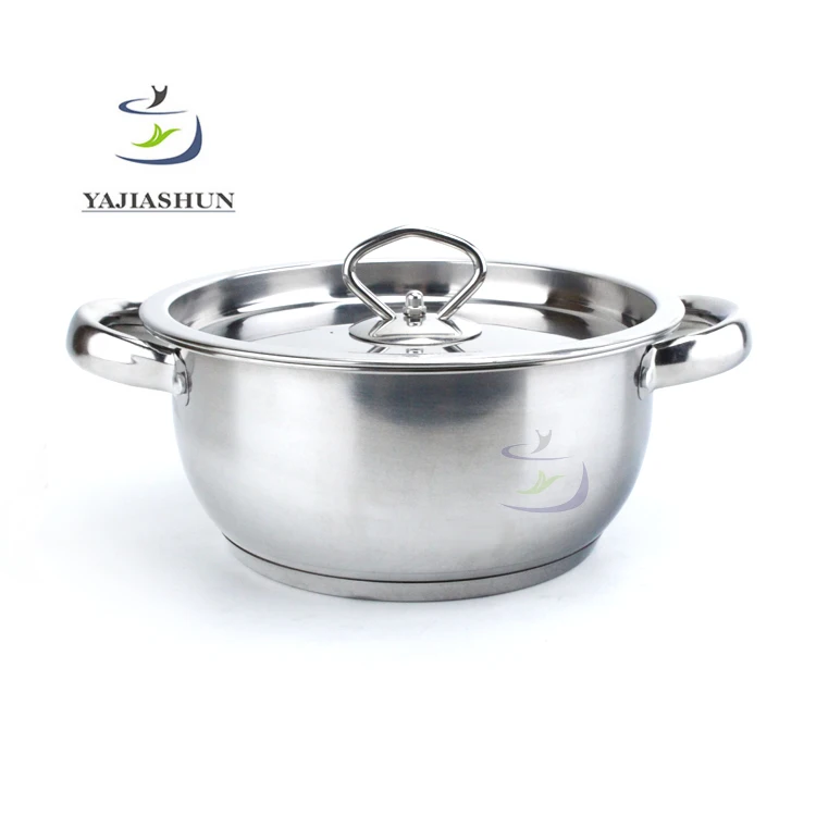New Arrival Cook Wares Pot Cooking Pot 12 pcs Stainless Steel Cookware Set With Capsulated Induction Bottom