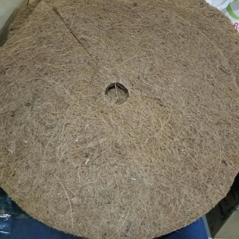 Coir Disc Mulch Mat - Double Latex-ed Export Quality