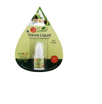 Такой Сладкий Стевия, естественная потоковая передача/100-150 раза слаще, чем сахар