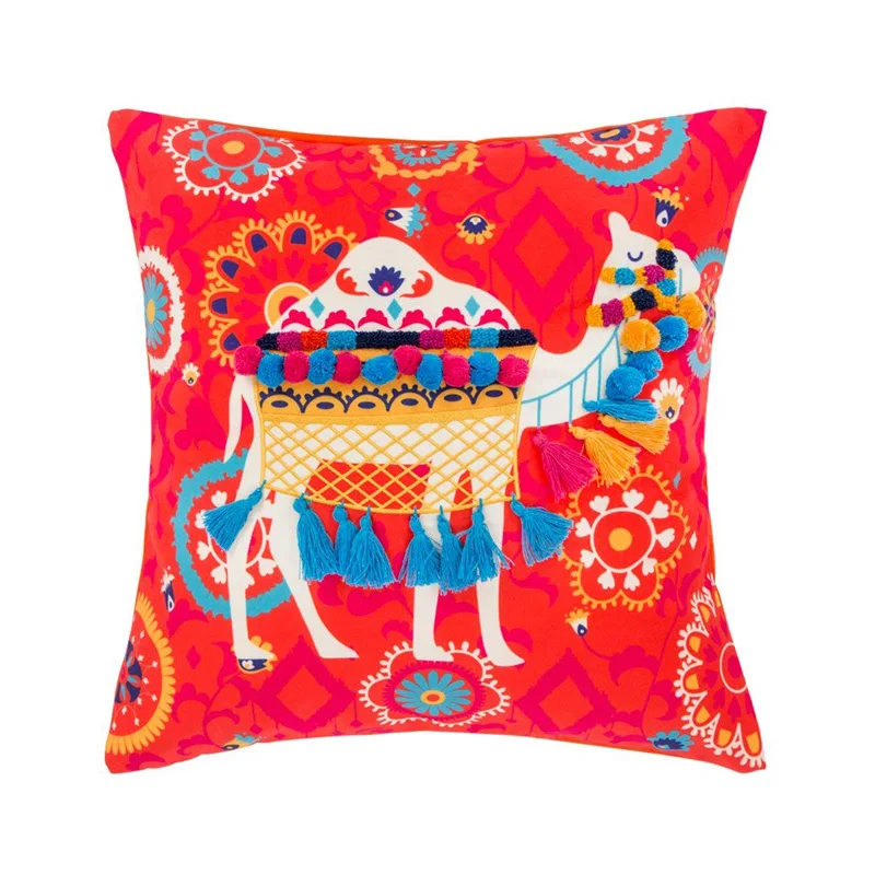 Top Selling Cushion Cover  Modern Design Home Decorative Custom Digital Printed Cotton Pillow Cases Cushion Cover