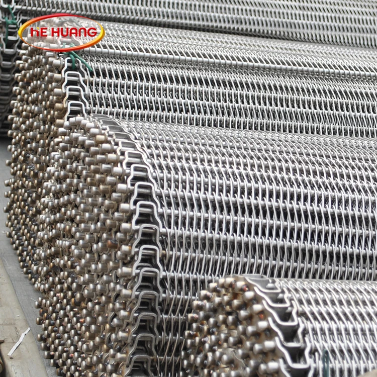 
Metal Honeycomb mesh conveyor belts 