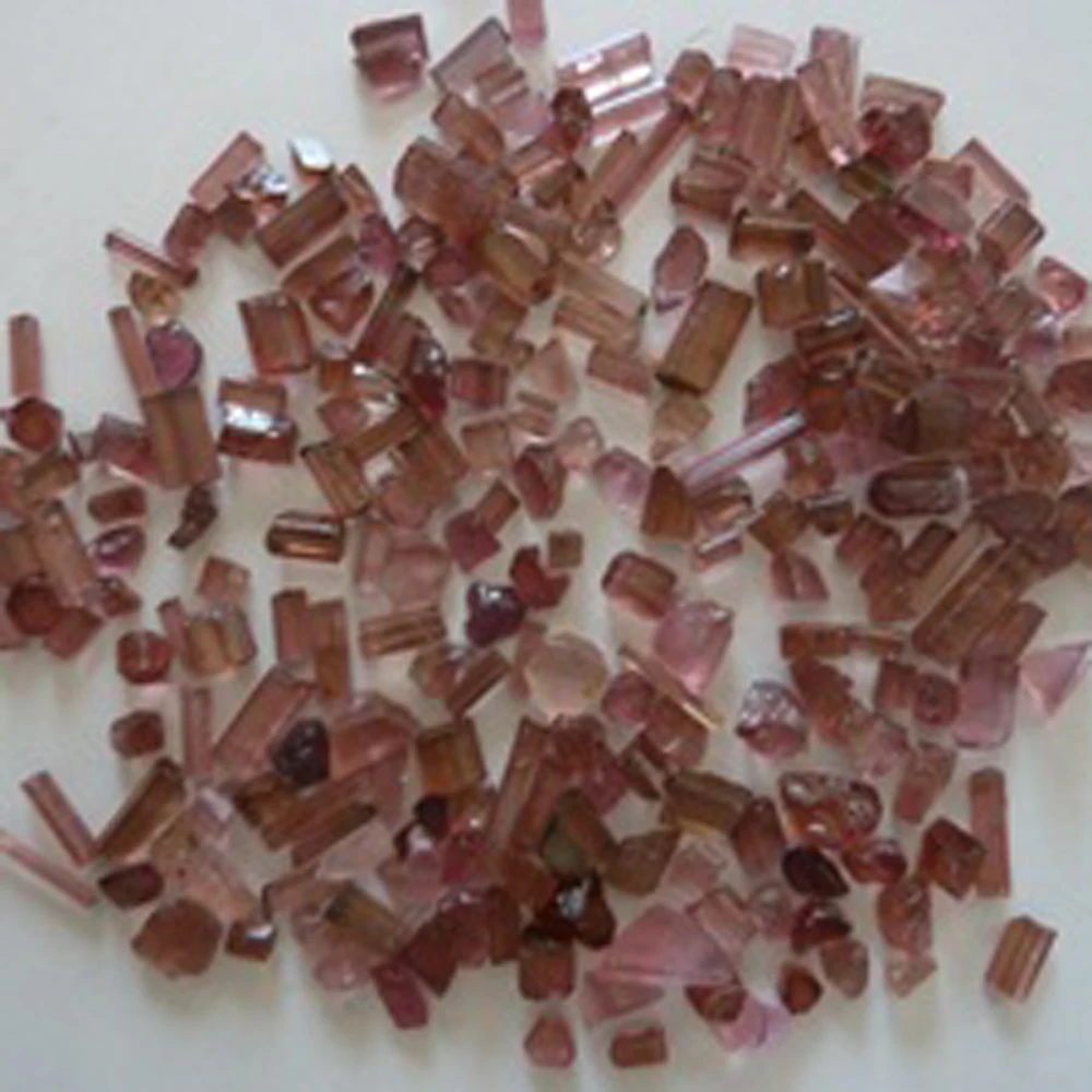 Light pink price of natural rough brazil tourmaline stone product