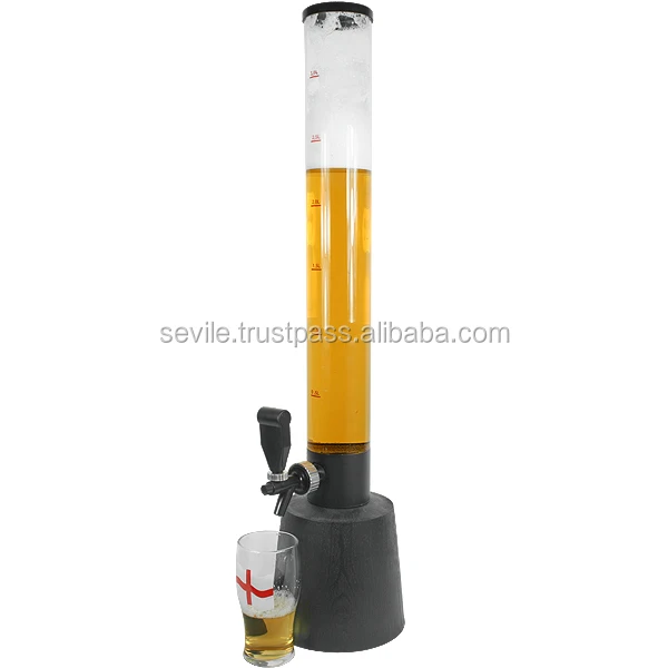 
Top Selling Tabletop Ice Tube Beer Tower/Beer Dispenser For Bar&Restaurant 